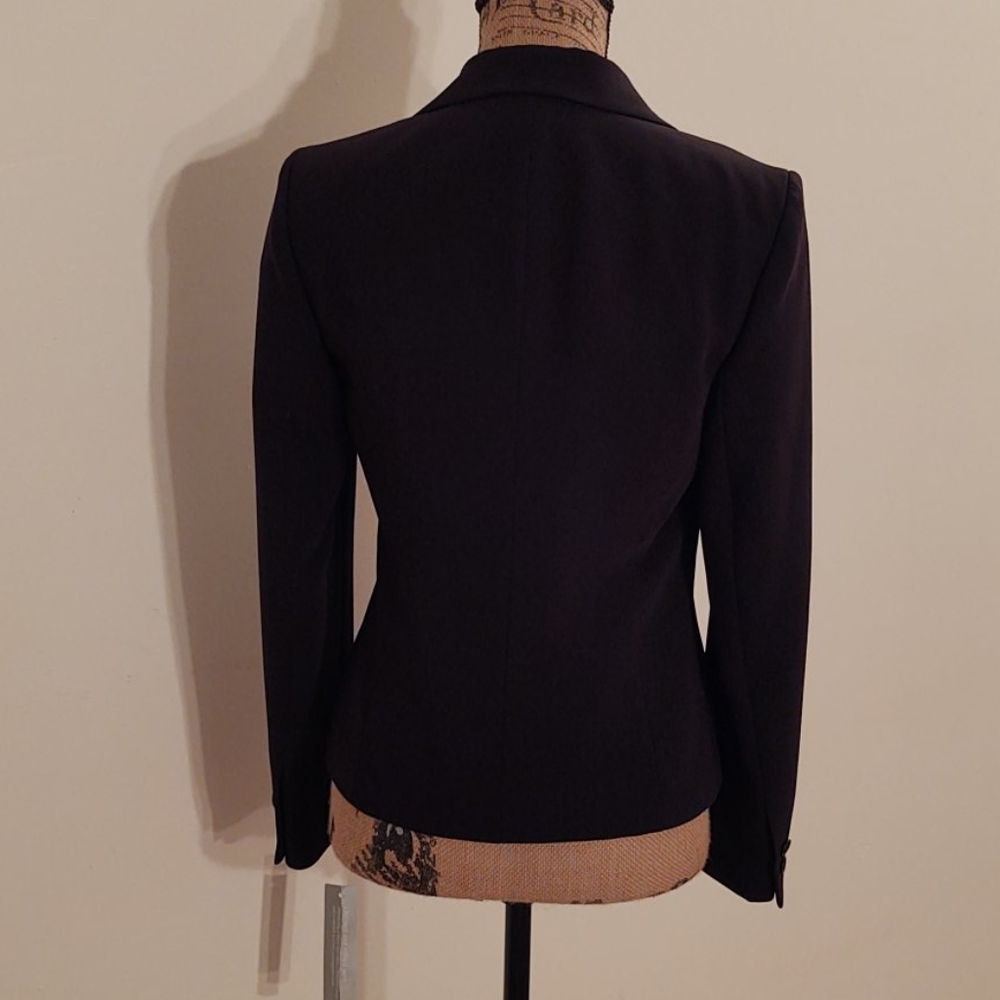 Casual Corner | Women Petites Black Jacket | Sz 2 - Picture 5 of 9